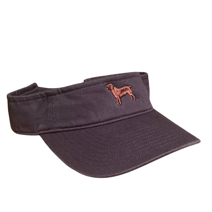 Richardson Visor with Official Boykin Spaniel Society Silhouette