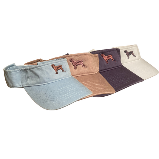 Richardson Visor with Official Boykin Spaniel Society Silhouette