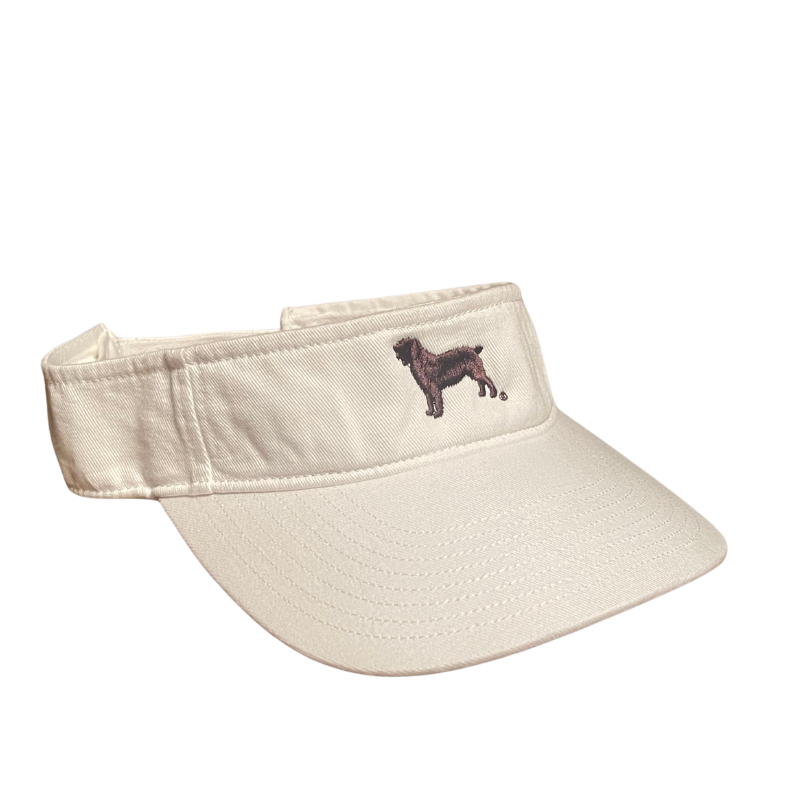 Richardson Visor with Official Boykin Spaniel Society Silhouette