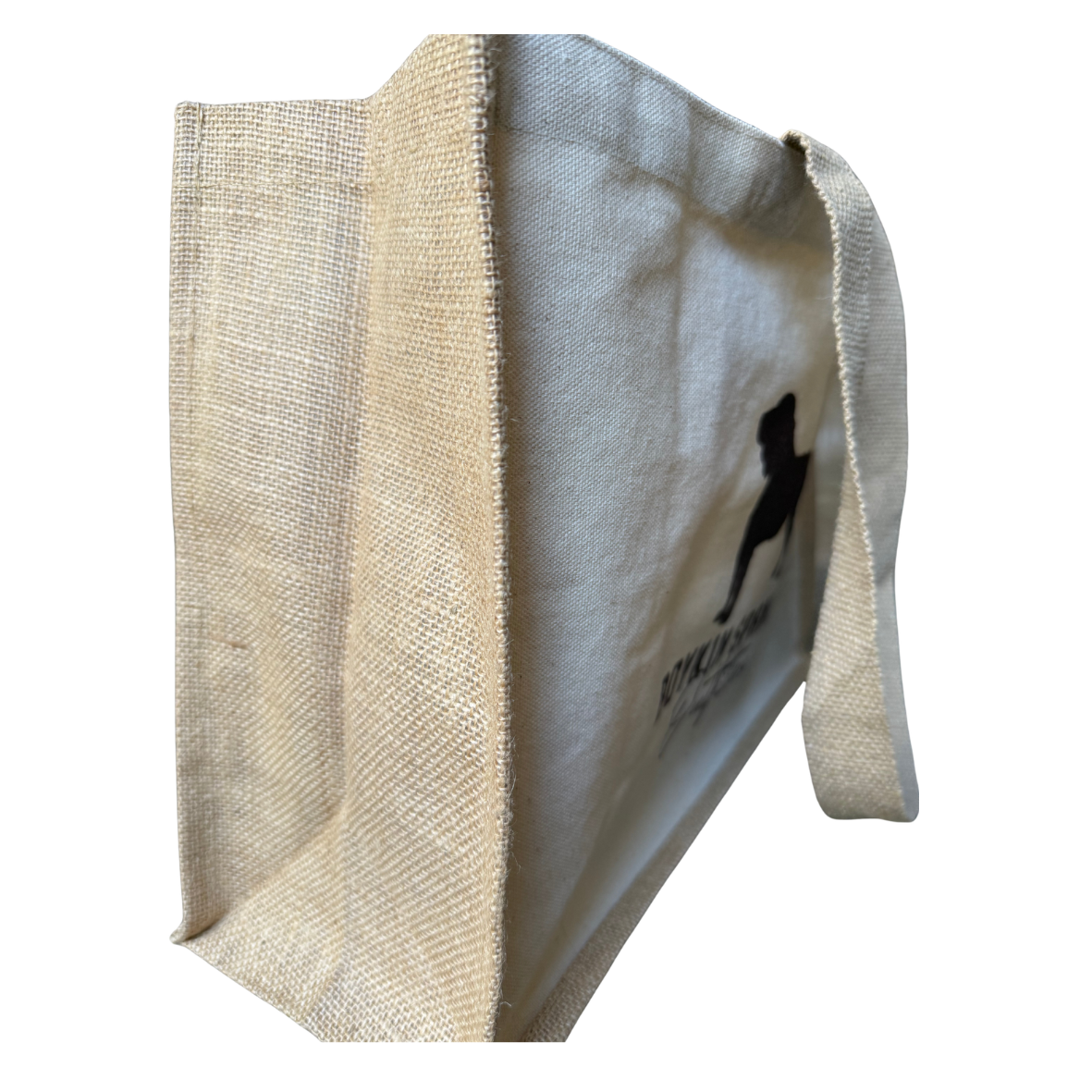 Boykin Spaniel canvas and jute market tote bag