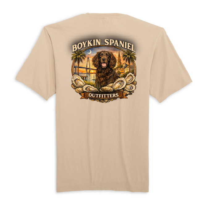 Charleston Boykin Spaniel Shirt – Coastal Oyster Collection by Boykin Spaniel Outfitters