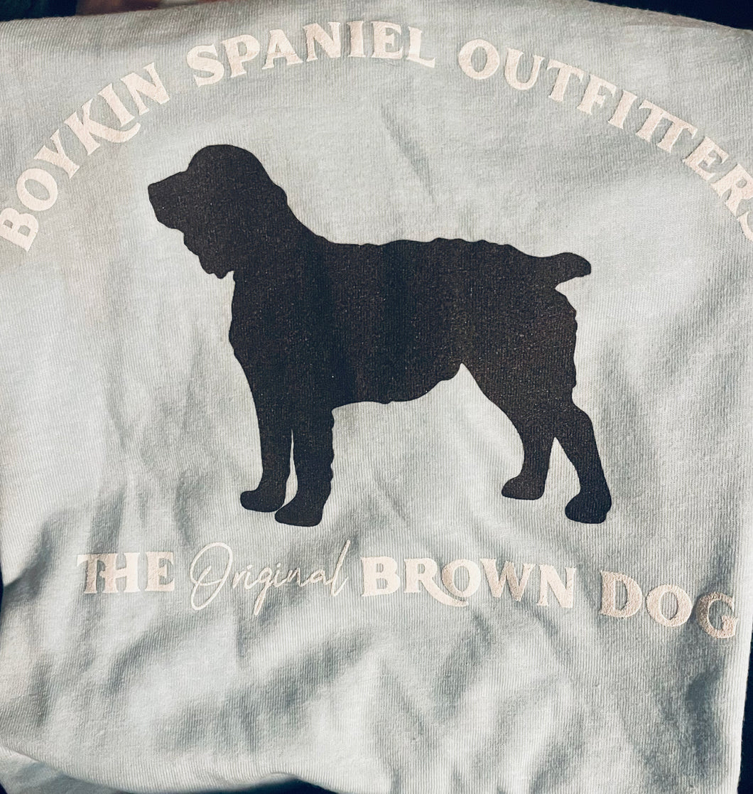 Youth Short Sleeve T-shirt Original Brown Dog