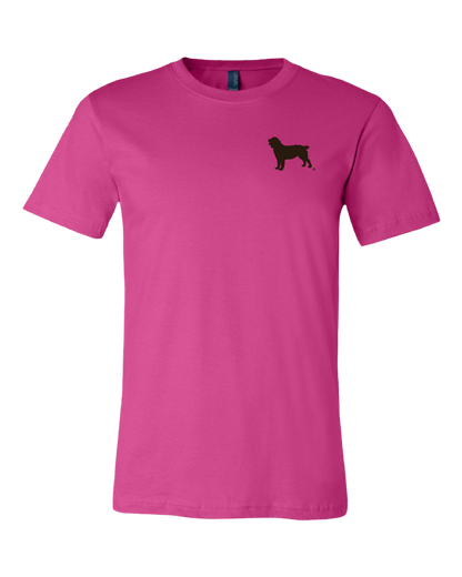 Short Sleeve T-Shirt Boykin Spaniel Society Official Seal (8 colors)
