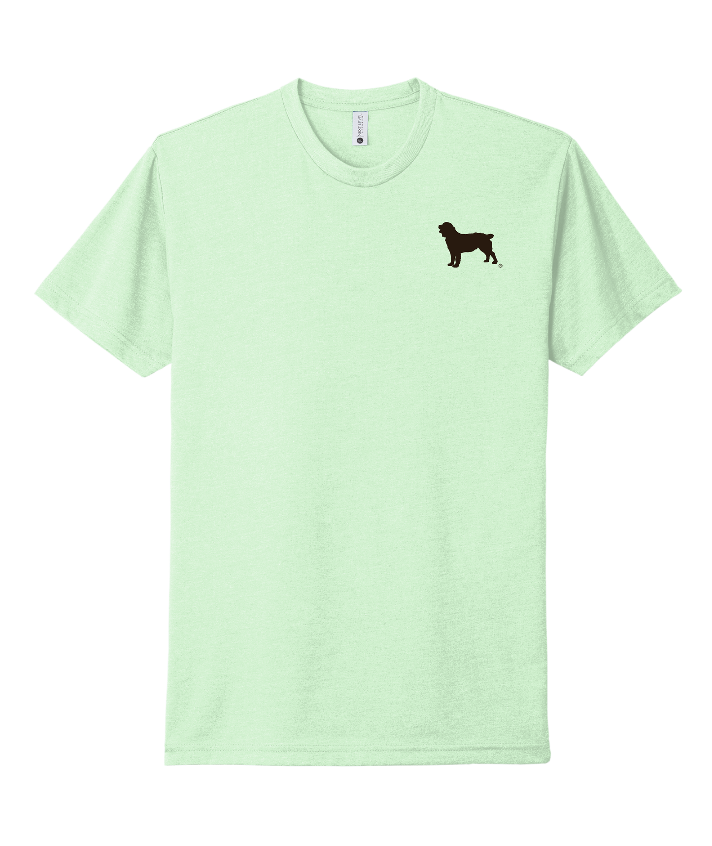 Mint Green Boykin Spaniel Society official logo t-shirt