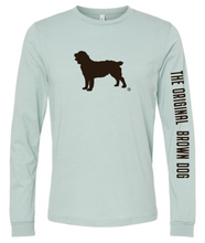 Load image into Gallery viewer, Long Sleeve Unisex T-Shirt - Boykin Spaniel Society Official Boykin Silhouette (8 colors)
