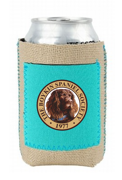 Burlap Koozie with Neoprene Pocket -  BSS Seal