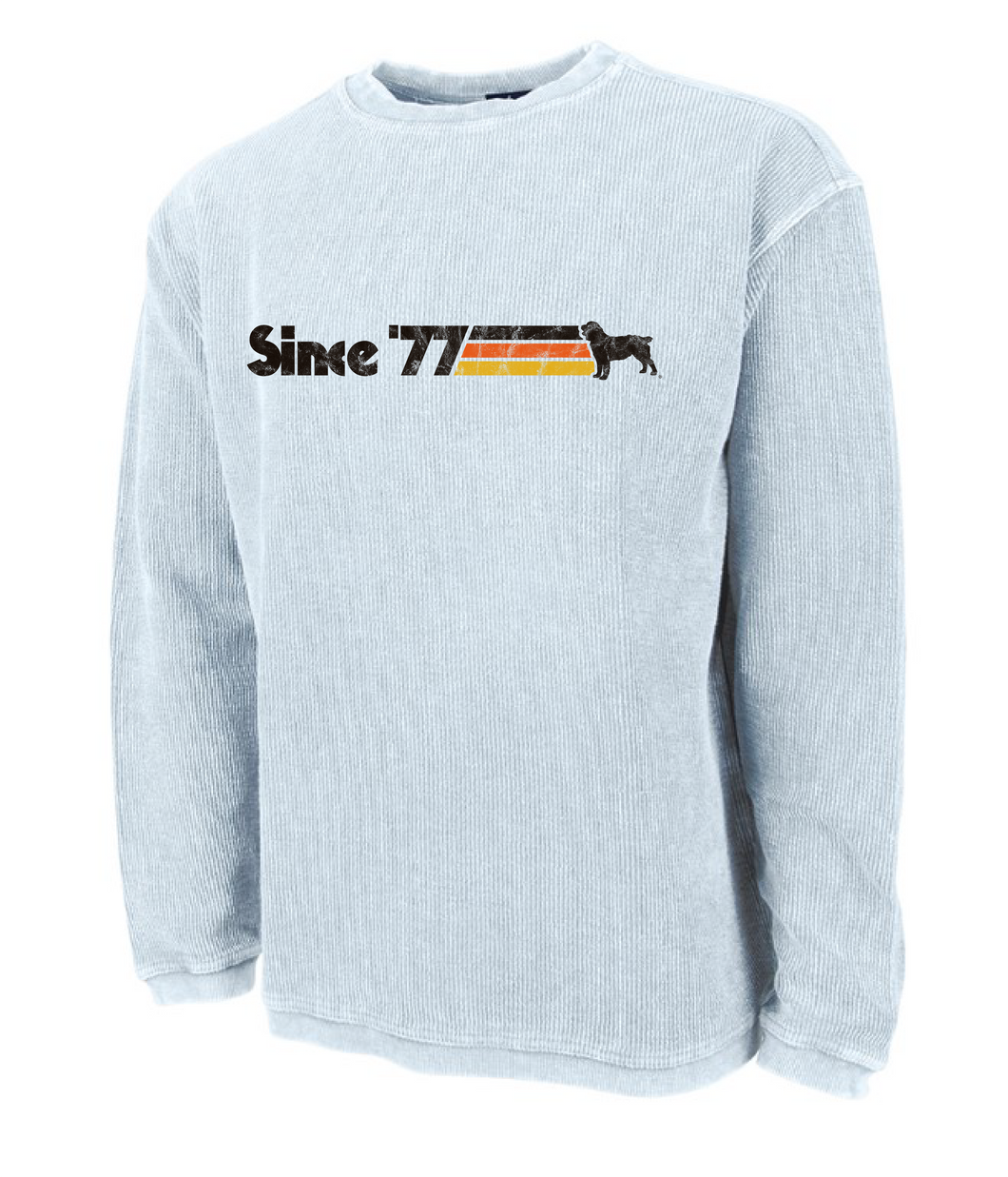 Crewneck Corded Sweatshirt Boykin Spaniel 1977 (3 colors) LI