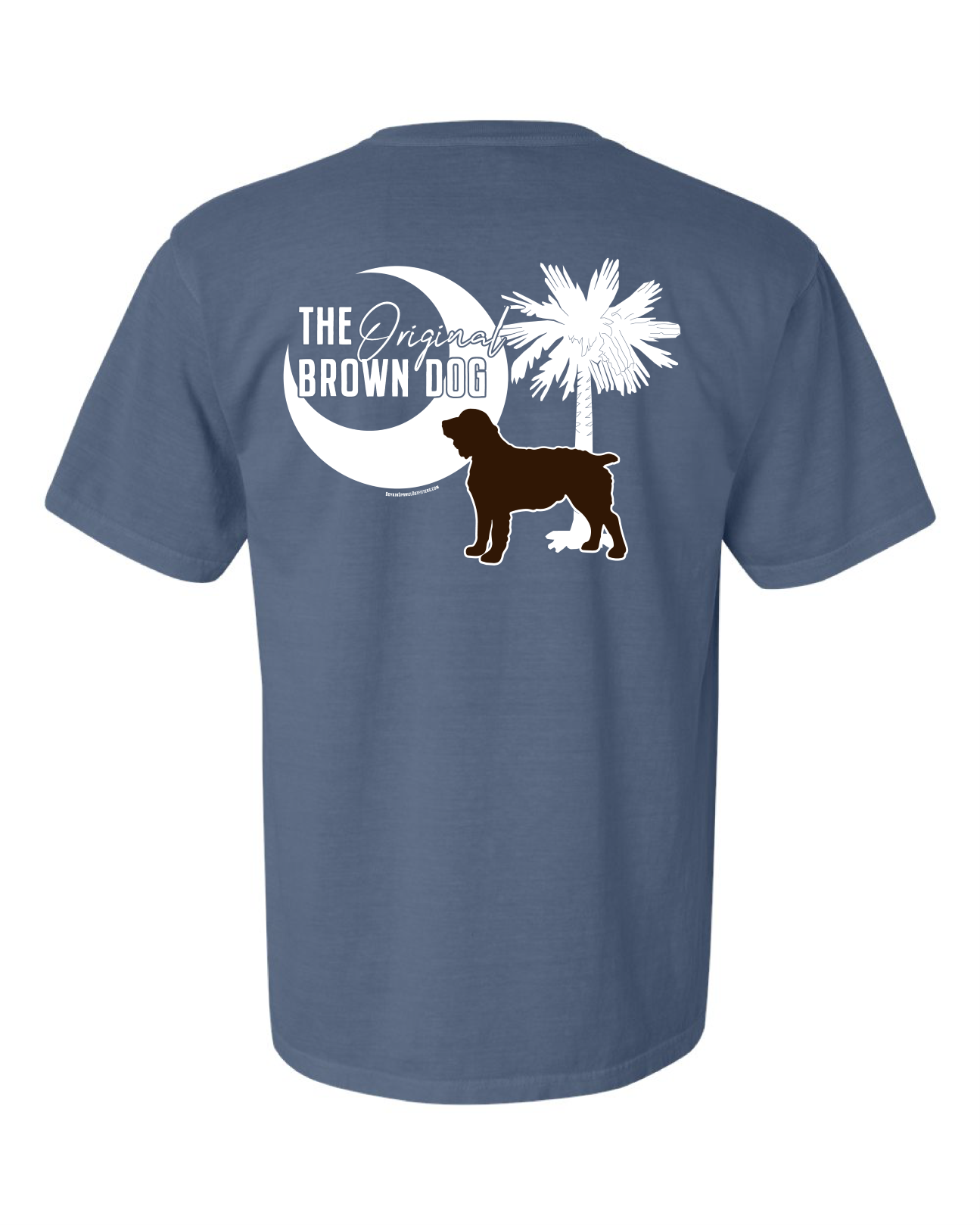 Youth Comfort Colors ® Heavyweight Ring Spun Tee - South Carolina Boykin Spaniel (Blue Jean)