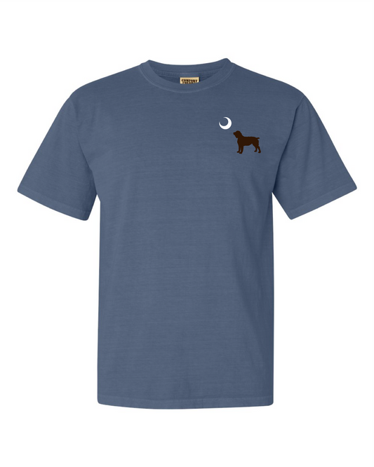 Youth Comfort Colors ® Heavyweight Ring Spun Tee - South Carolina Boykin Spaniel (Blue Jean)