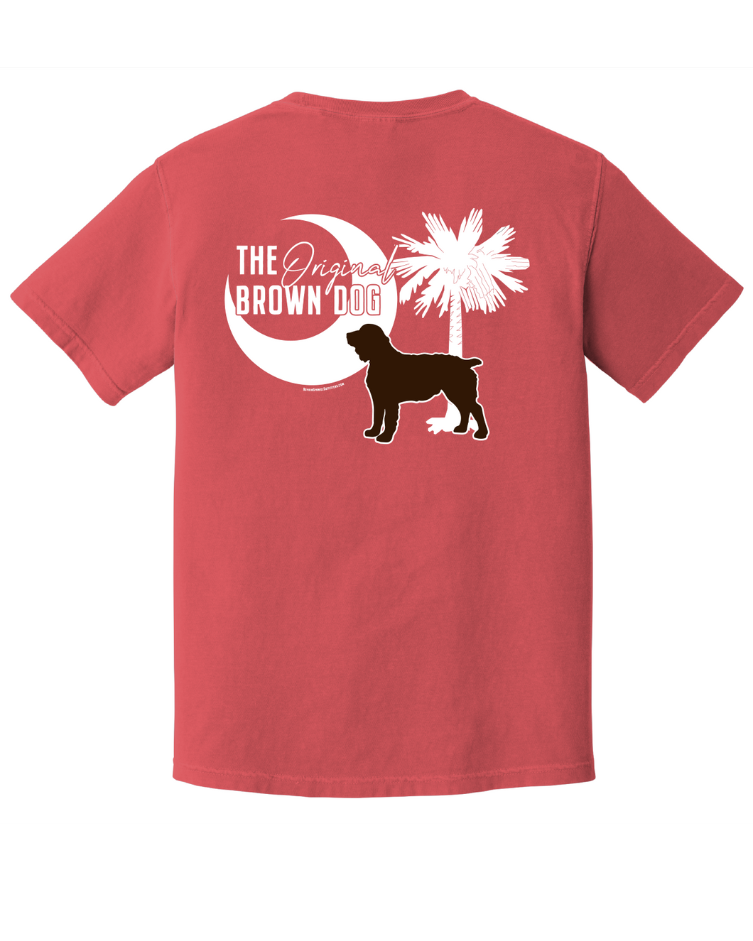 Youth Comfort Colors ® Heavyweight Ring Spun Tee - South Carolina Boykin Spaniel (Watermelon)