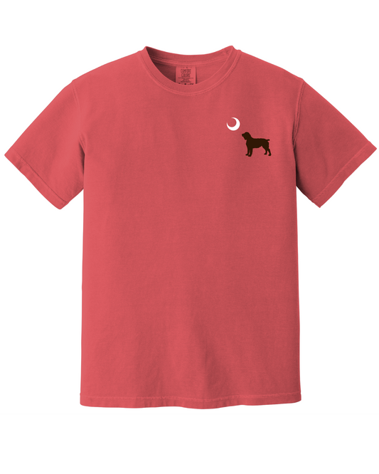Comfort Colors ® Heavyweight Ring Spun Tee - South Carolina Boykin Spaniel (Watermelon)