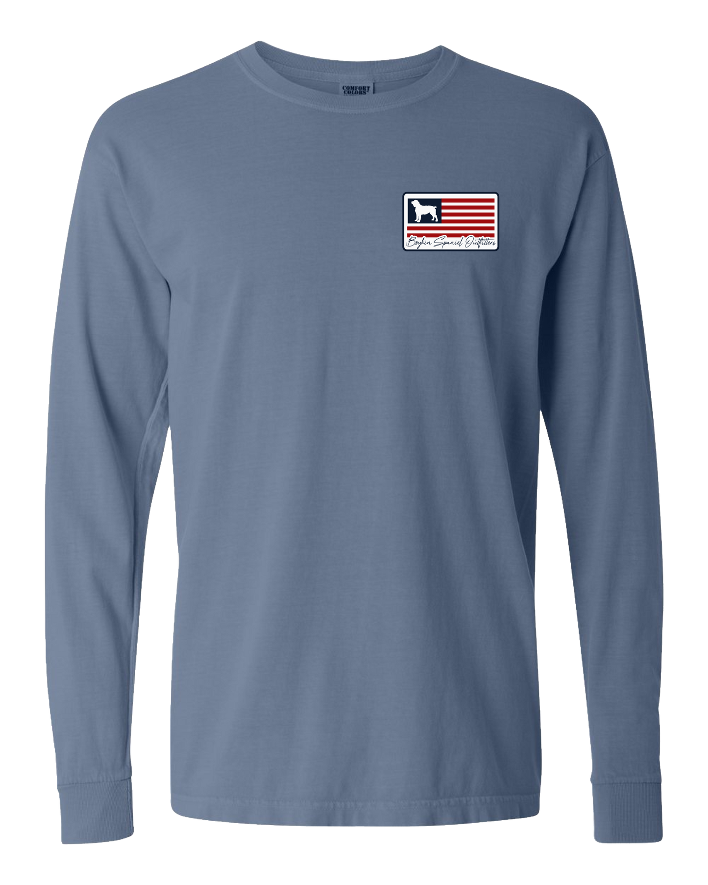 Long Sleeve 100% Cotton Tee - American Boykin