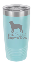 Load image into Gallery viewer, 20 oz Tumbler - Boykin Spaniel Outfitters Original Brown Dog Engraved
