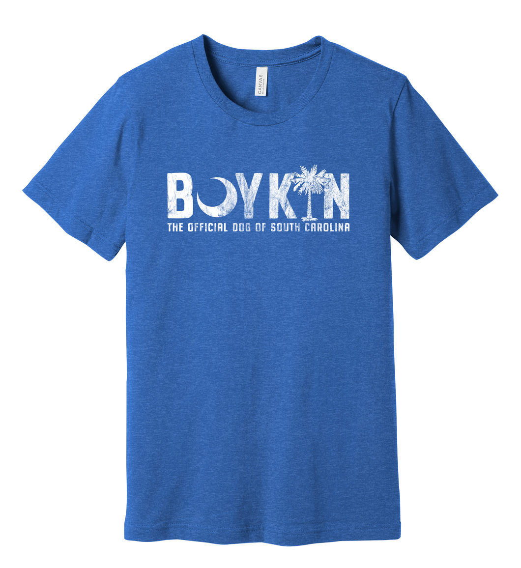 Short Sleeve T-Shirt Boykin - South Carolina's State Dog (3 colors)