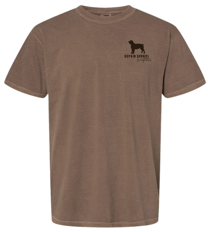 Short Sleeve T-Shirt Boykin Spaniel 100% Cotton (3 colors)