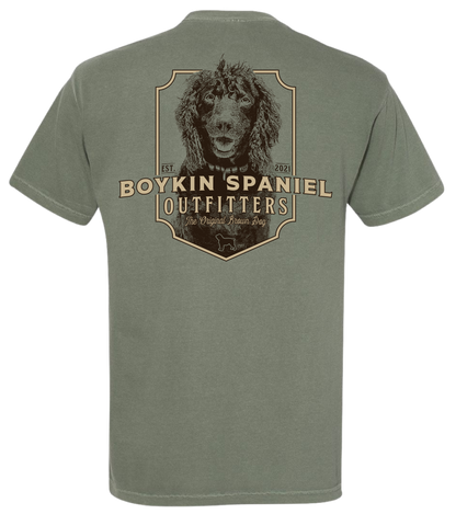 Short Sleeve T-Shirt Boykin Spaniel 100% Cotton (3 colors)