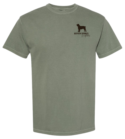 Short Sleeve T-Shirt Boykin Spaniel 100% Cotton (3 colors)