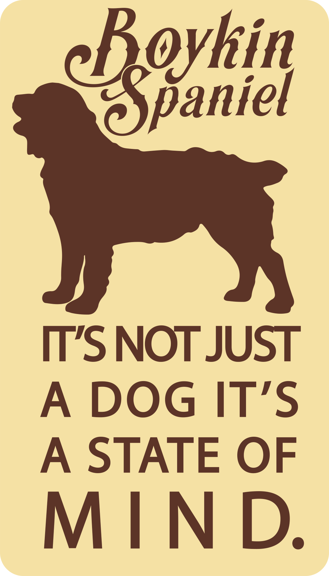 Official Boykin Spaniel Society Vinyl Decals (11 Designs)