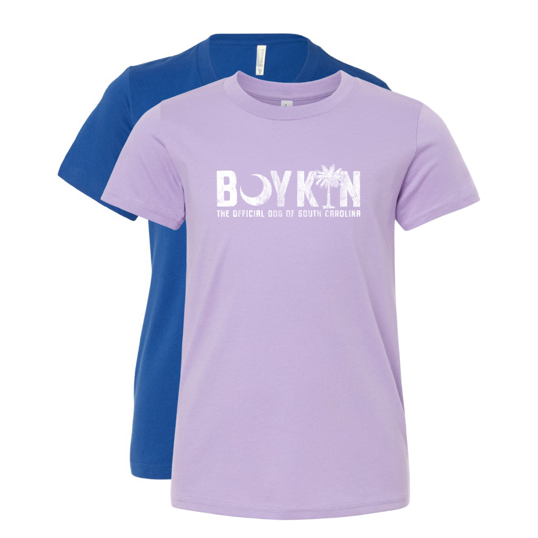 Youth Short Sleeve T-Shirt Boykin - South Carolina's State Dog