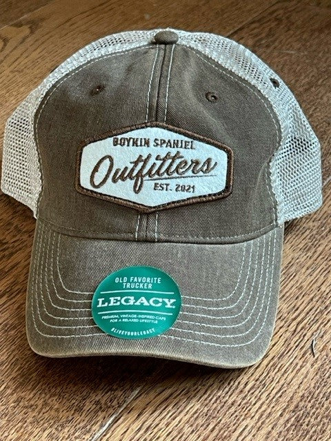 OFA Legacy Old Favorite Trucker Hat -  BSO Felt Patch - Brown