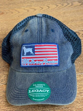 Load image into Gallery viewer, OFA Legacy Old Favorite Tonal Trucker Hat -  American Boykin Patch - Navy
